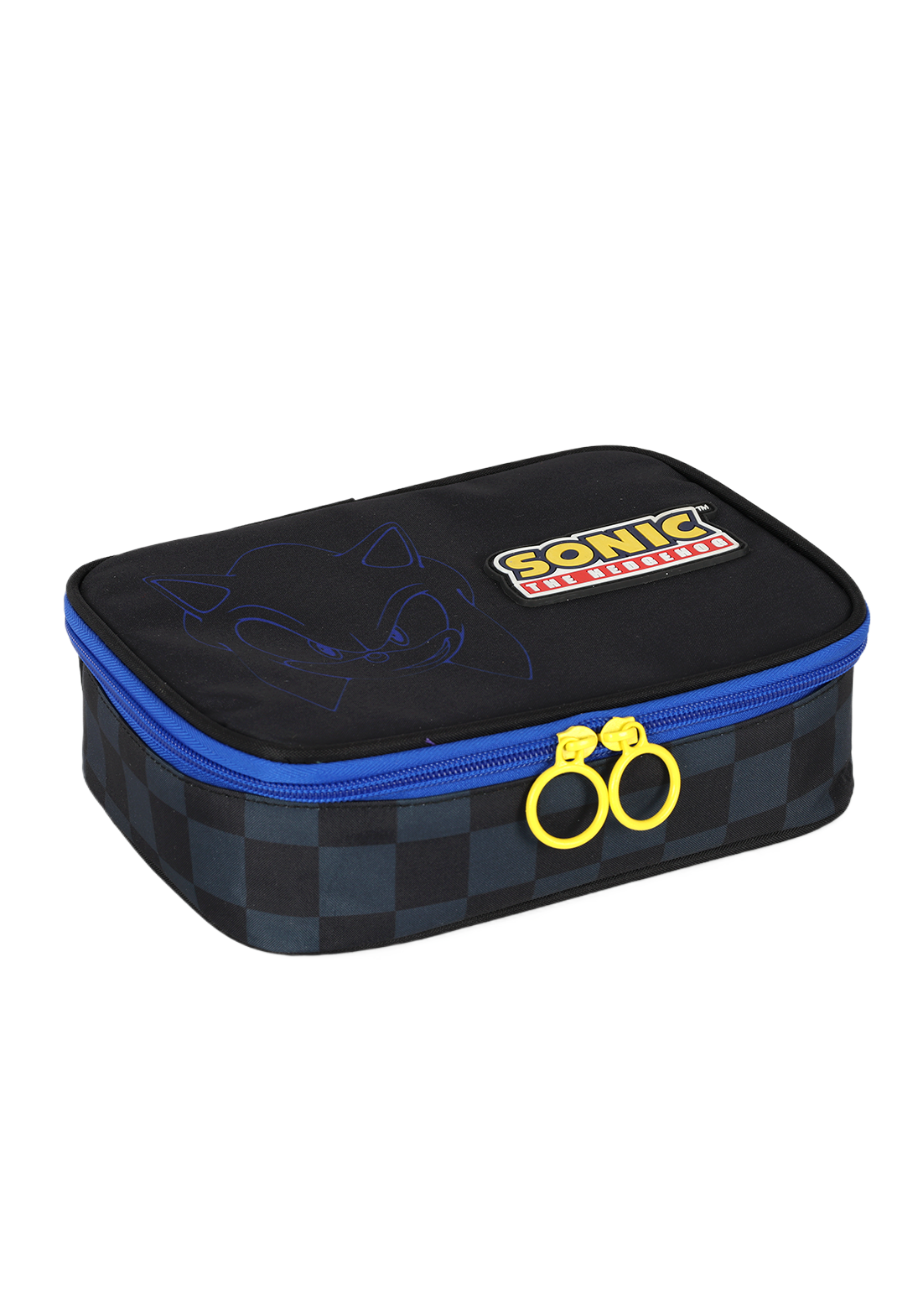 Kit Escolar Sonic The Hedgehog – Mochila de Rodinha + Lancheira + Estojo Luxcel Oficial