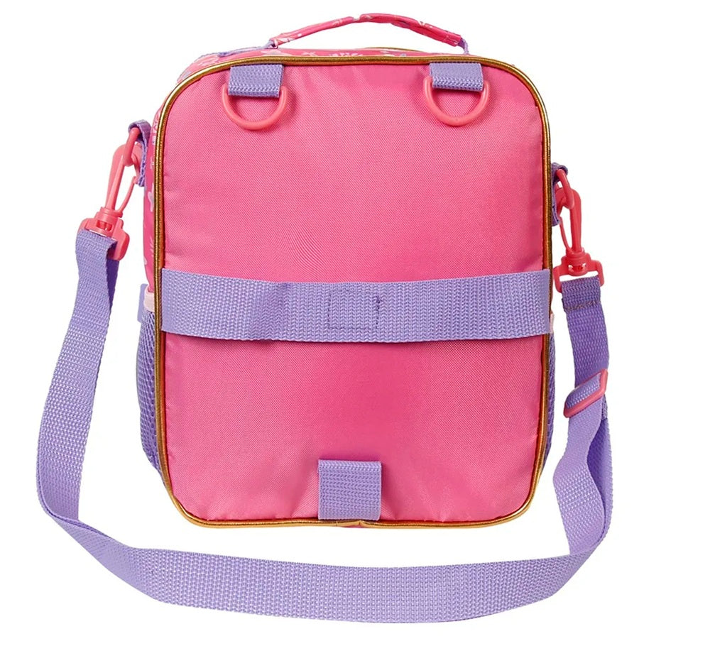 Kit Escolar Princesas Disney 3 em 1: Mochila Rodinhas, Lancheira e Estojo Xeryus Original