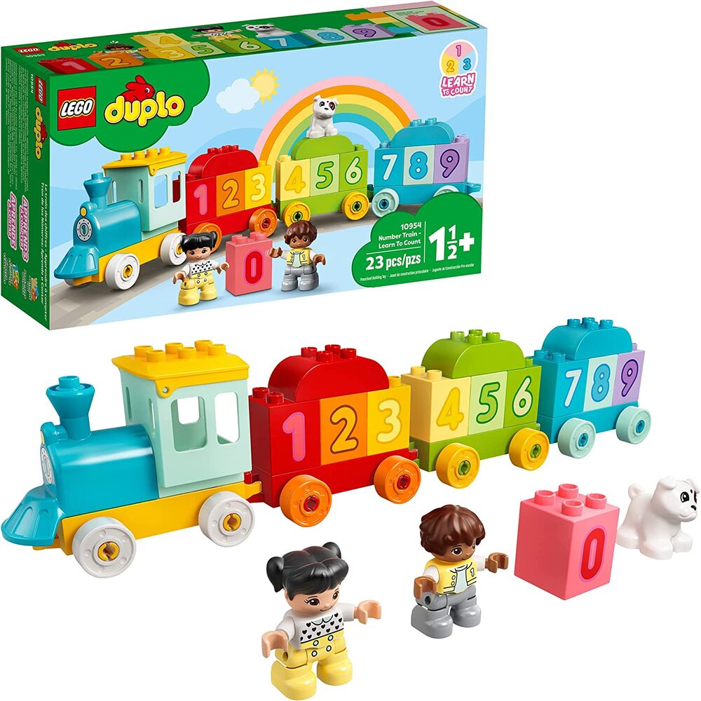 Lego Duplo Trem dos Números Aprender a Contar 10954