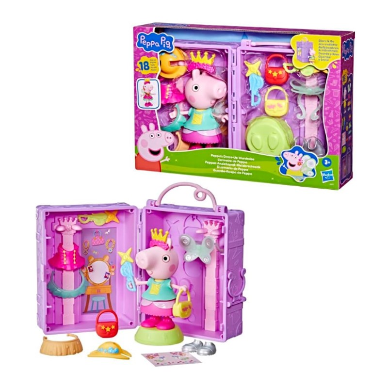 Conjunto Guarda Roupa da Peppa Pig - Hasbro