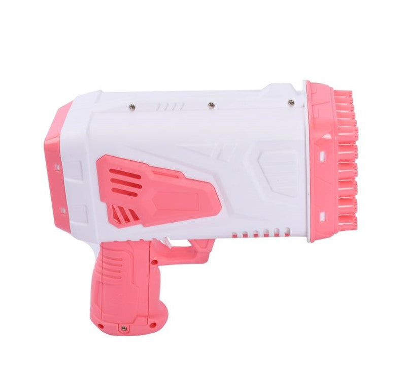 Lançador de Bolhas com Luz Bubble Gun Rosa