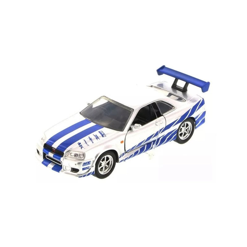 Miniatura Nissan Skyline GTR R34 Velozes e Furiosos - Jada