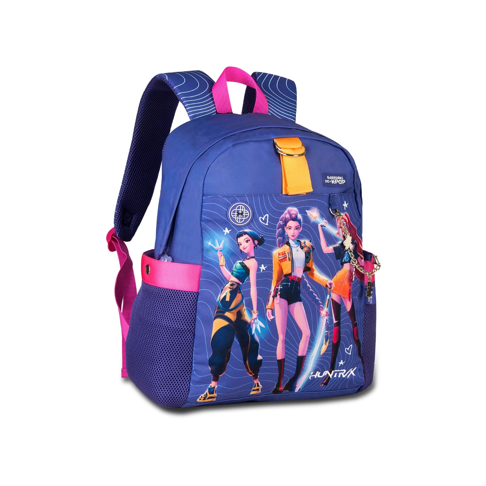 Mochila Guerreiras do K-pop Huntrix Juvenil – Estilo, atitude e personalidade!