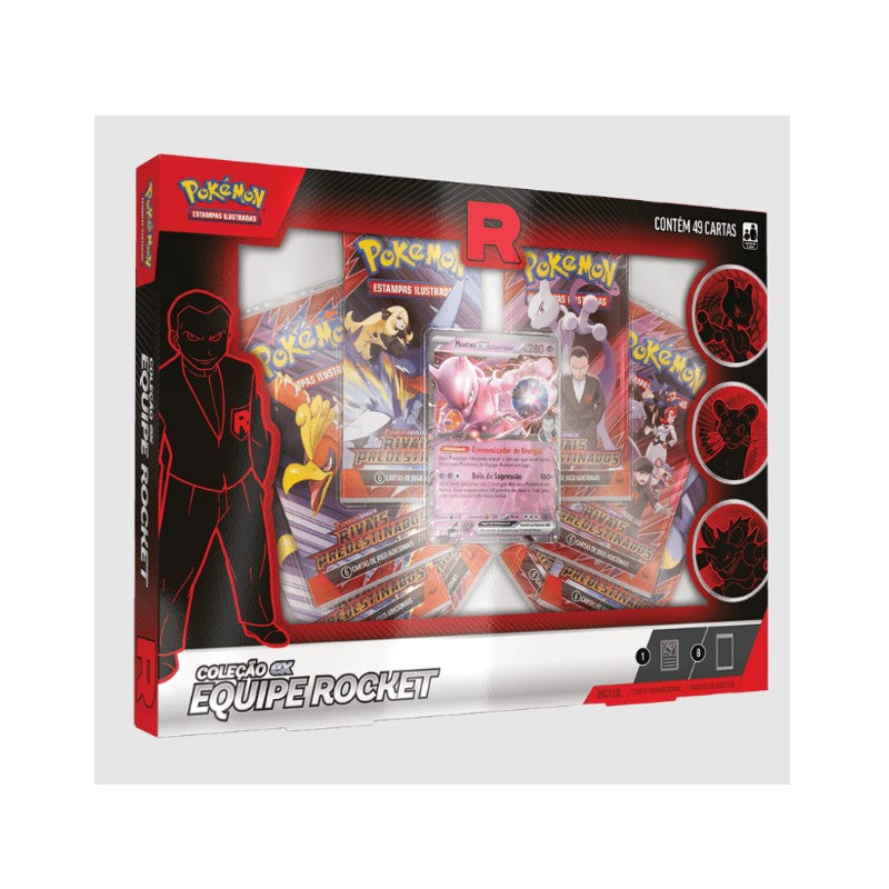 Box Coleção Ex Equipe Rocket - Copag