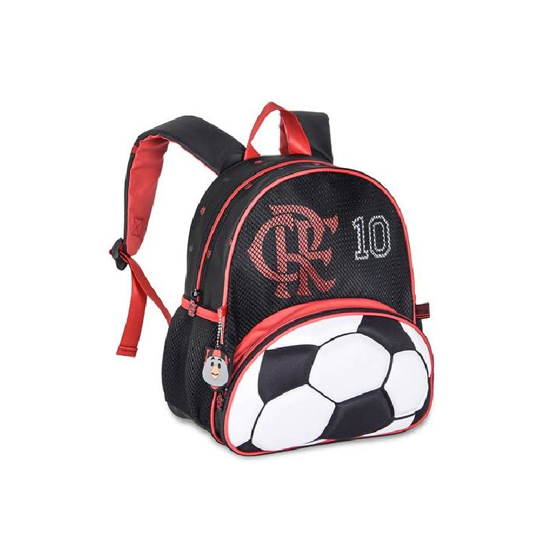 Mochila de Costas Infantil Flamengo Futebol Escolar