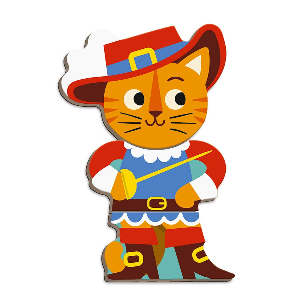 Livro Magnético Conto de Fadas 40 Peças - Janod