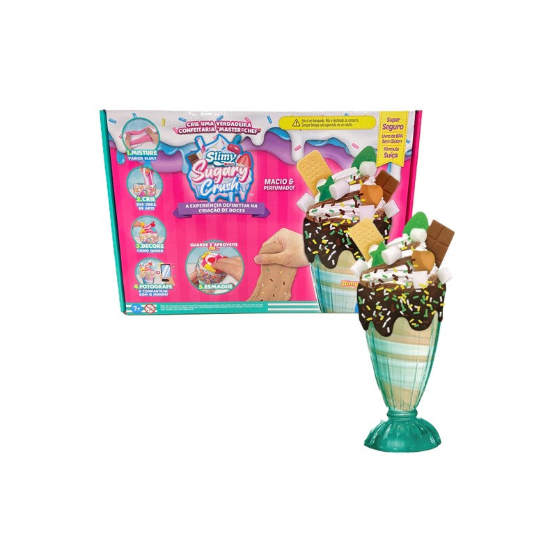 Kit Slime de Milkshake Slimy Sugary Crush - Candide