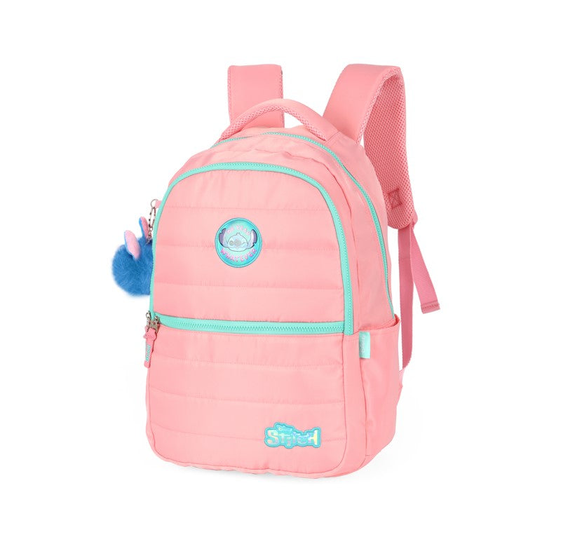 Mochila de Costas Stitch Disney Rosa - Luxcel