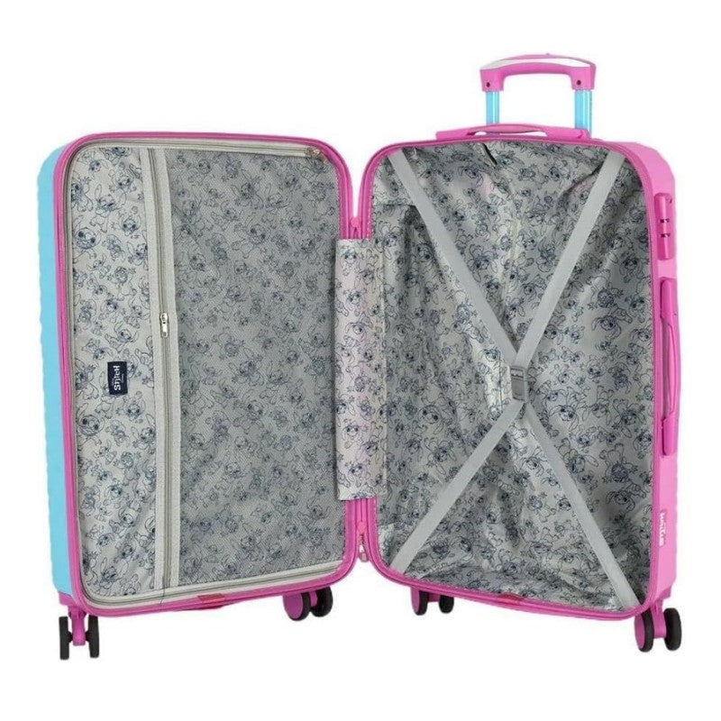 Mala de Viagem Media Stitch e Angel Dupla Face - Luxcel