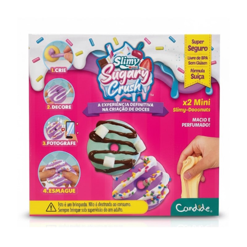 Mini Kit Slime de Donut Slimy Sugary Crush - CANDIDE