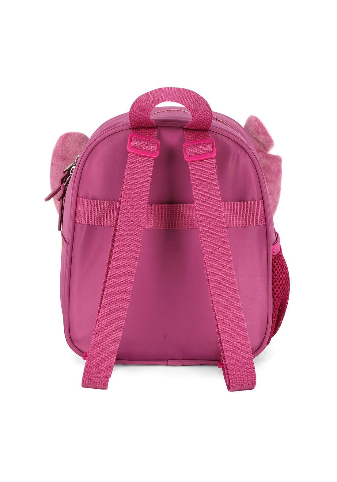 Lancheira Térmica Angel Stitch Disney Luxcel | Pink Roxa Pelúcia 3D | Com Orelhas