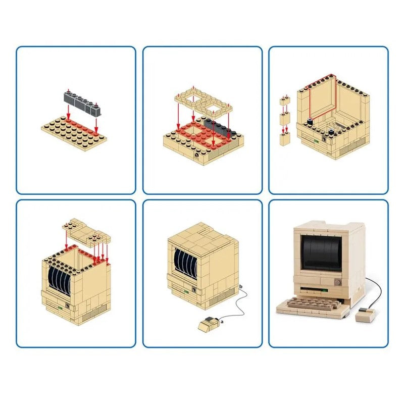 Blocos de Montar Max Premium Retrô