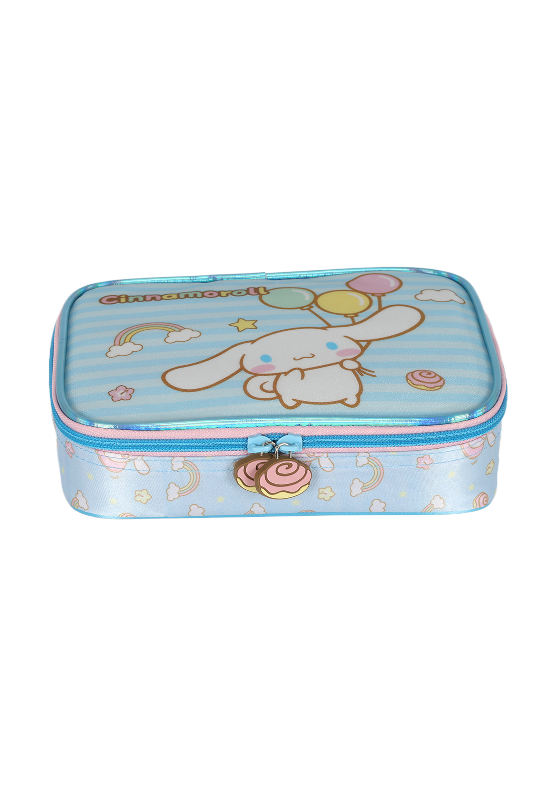 Kit Mochila Cinnamoroll Luxcel  Estojo Cinnamoroll Luxcel – Fofura e praticidade para a rotina escolar