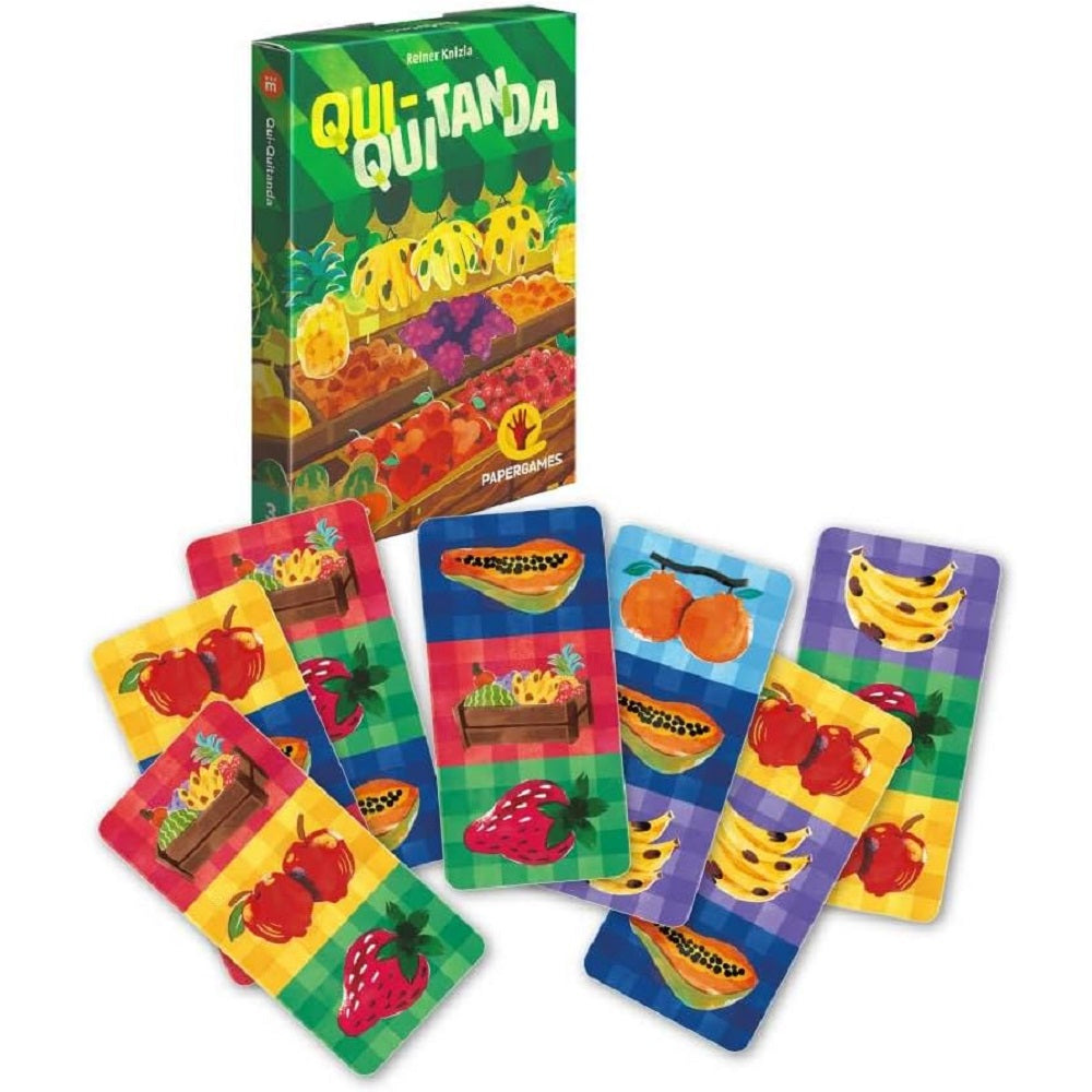 Jogo de Cartas Qui-Quitanda - PaperGames