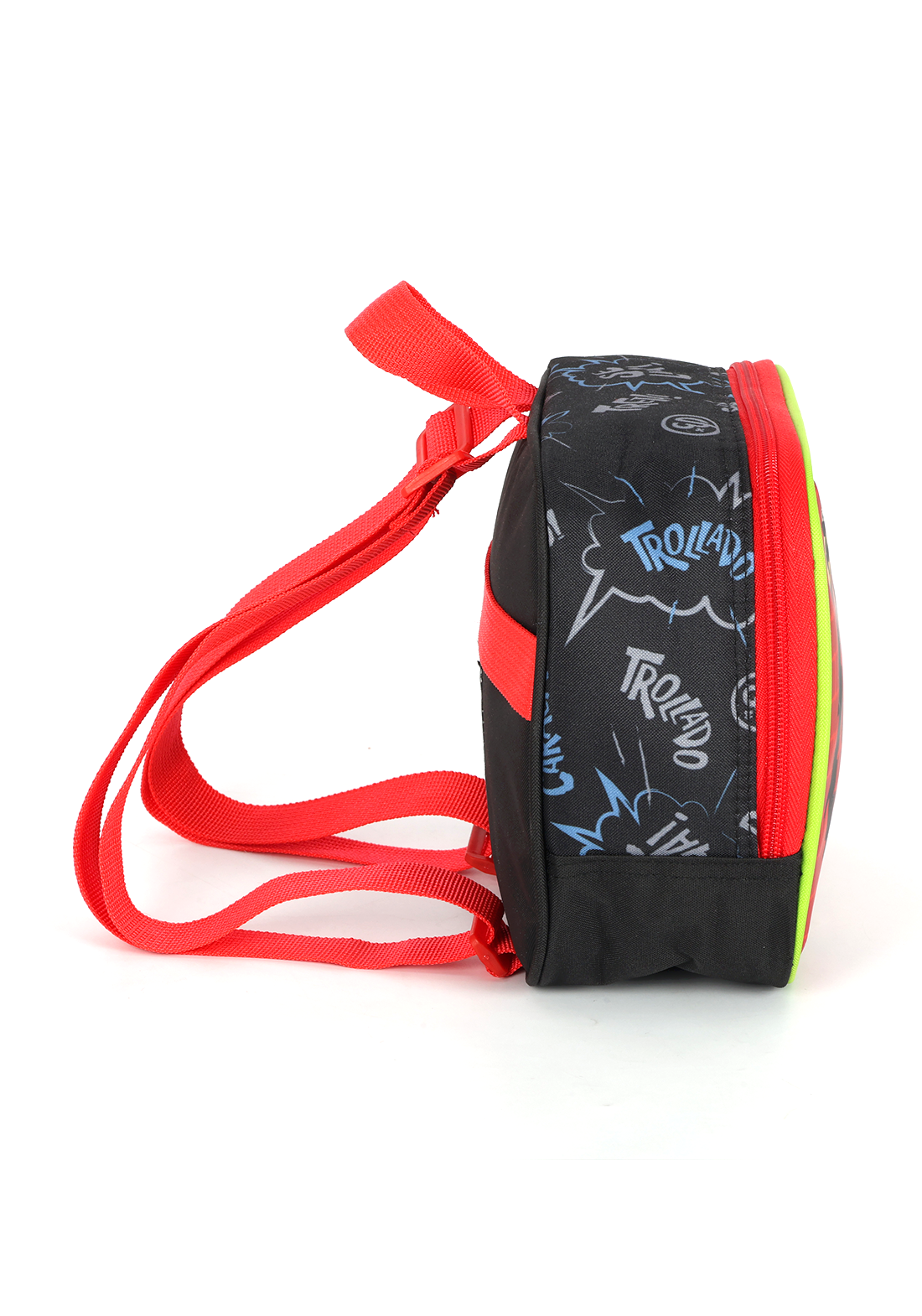 KIT Escolar COMPLETO Enaldinho UP4YOU 3 Peças: Mochila Rodinhas G + Lancheira Térmica + Estojo Box Youtuber