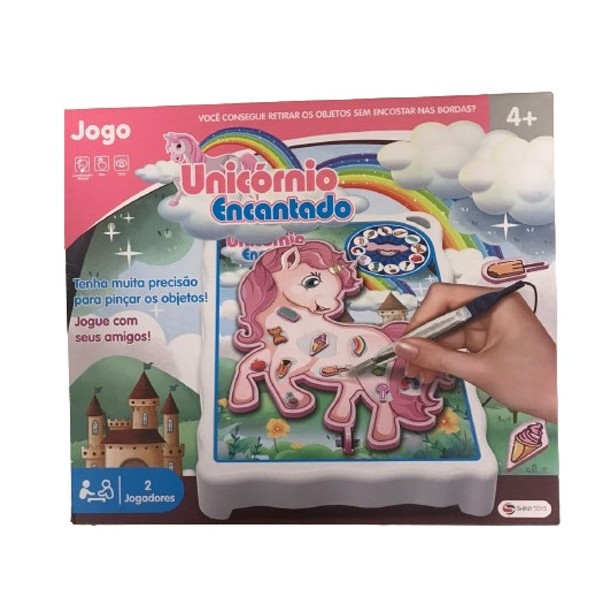 Jogo Bricando Com Unicórnio Crazy Unicorn - Shiny Toys