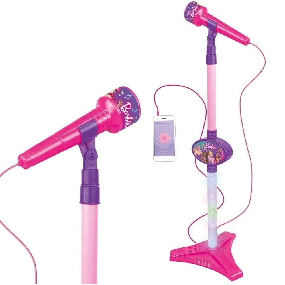 Barbie Microfone Dreamtopia com Pedestal - Fun