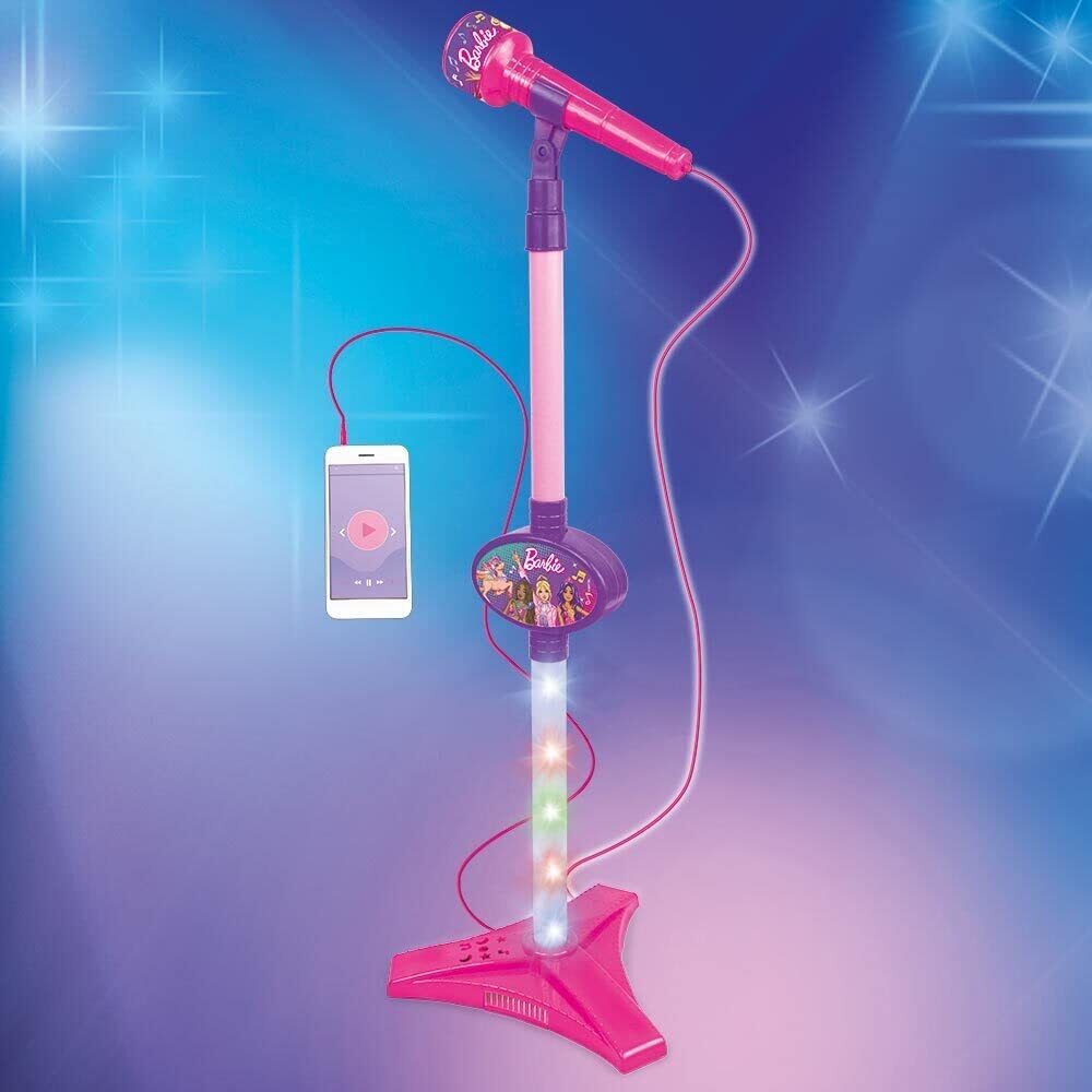 Barbie Microfone Dreamtopia com Pedestal - Fun