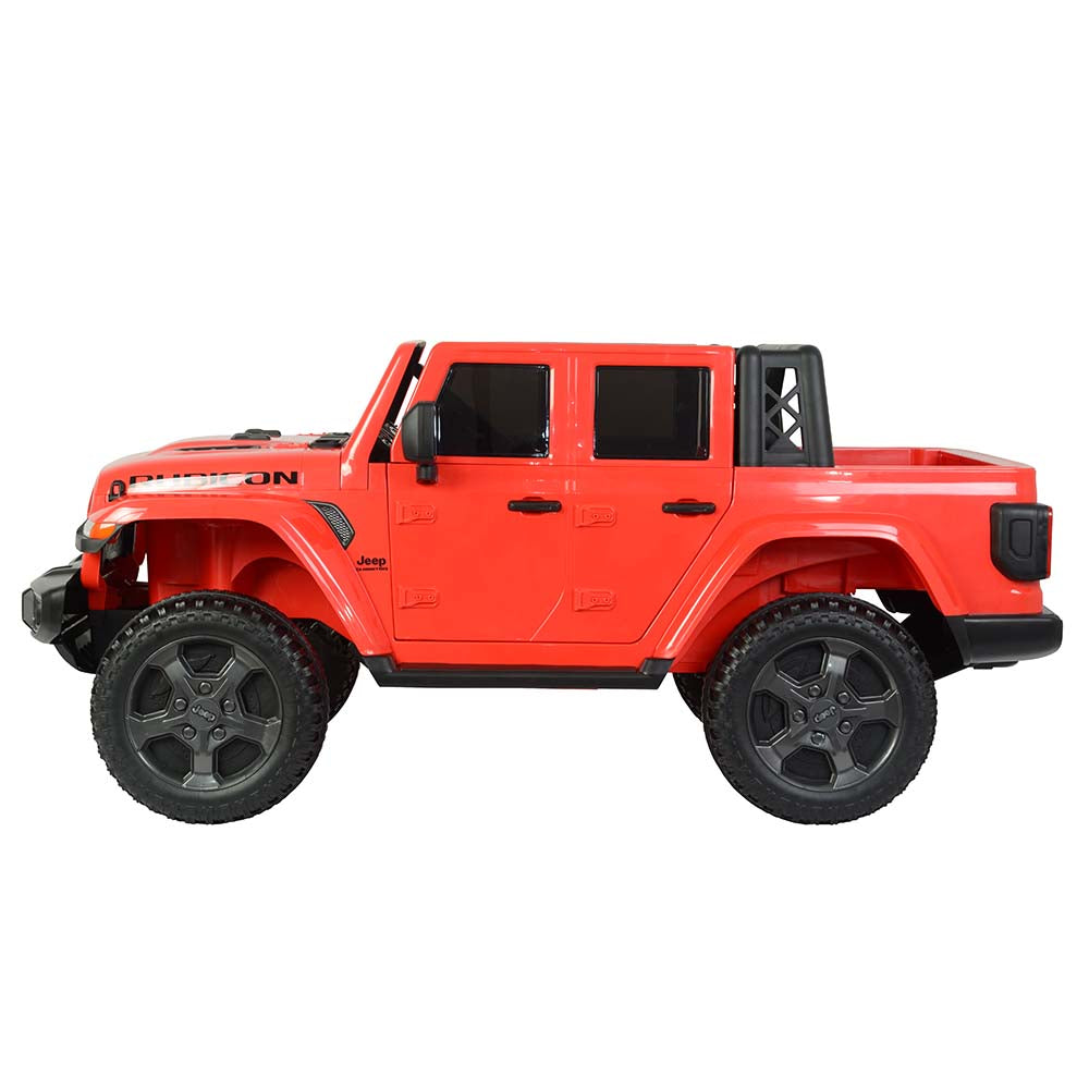 Carro Elétrico Infantil Jeep Gladiator Rubicon Vermelho 12V
