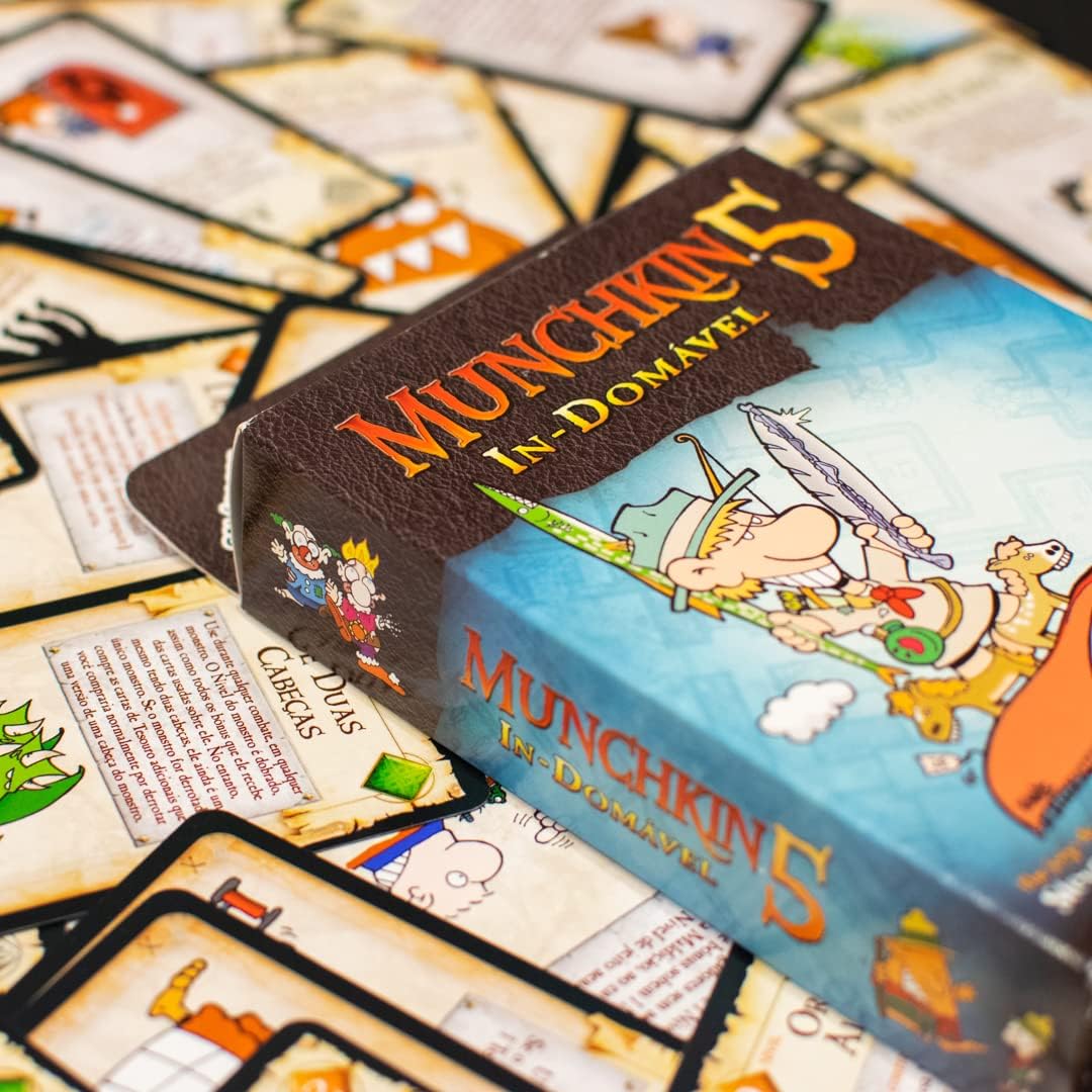 Jogo de Cartas Expansão Munchkin 5 In-Domável - Galápagos