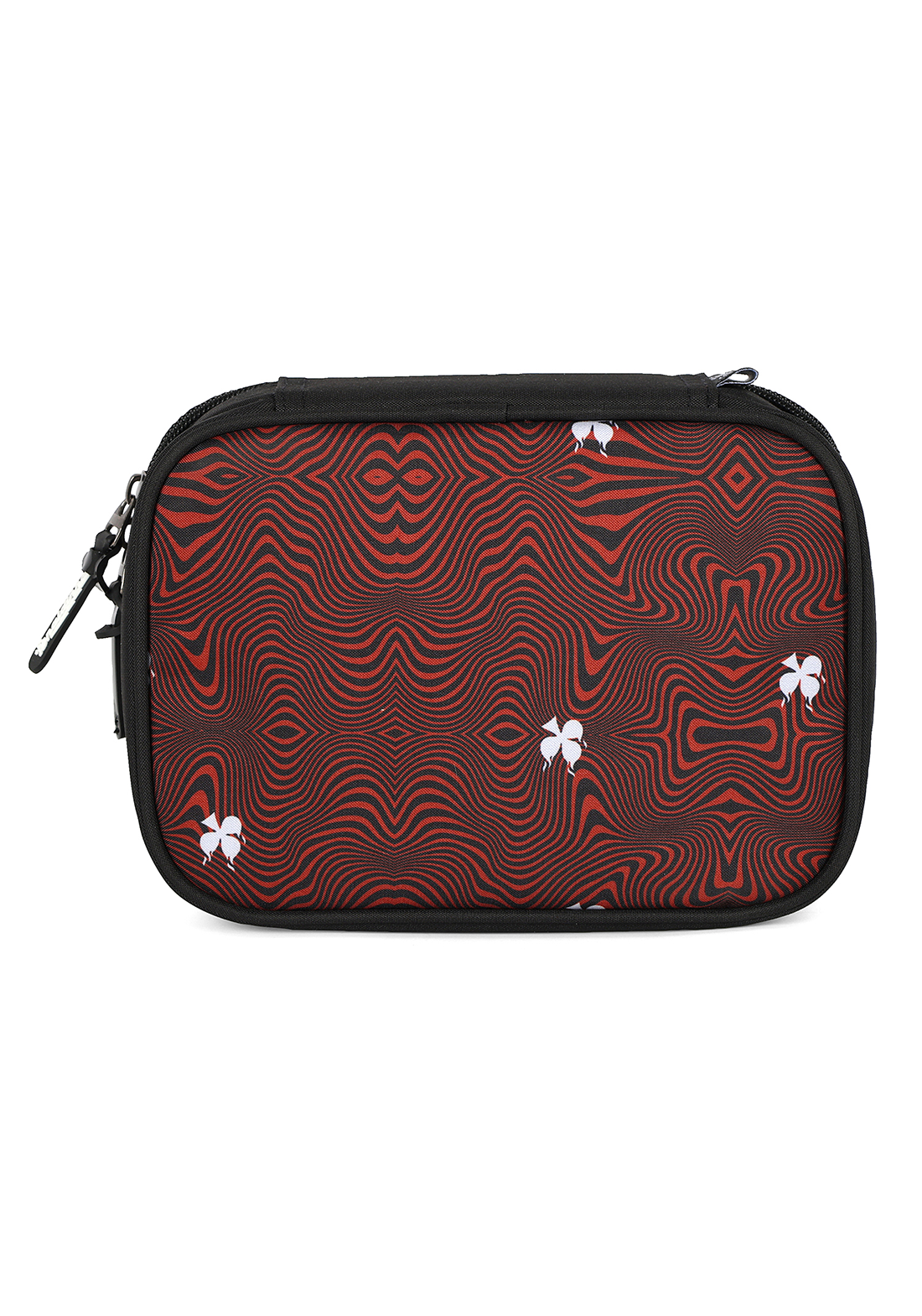 Estojo Box Grande Enaldinho Oficial Preto e Vermelho Organizador Up4You