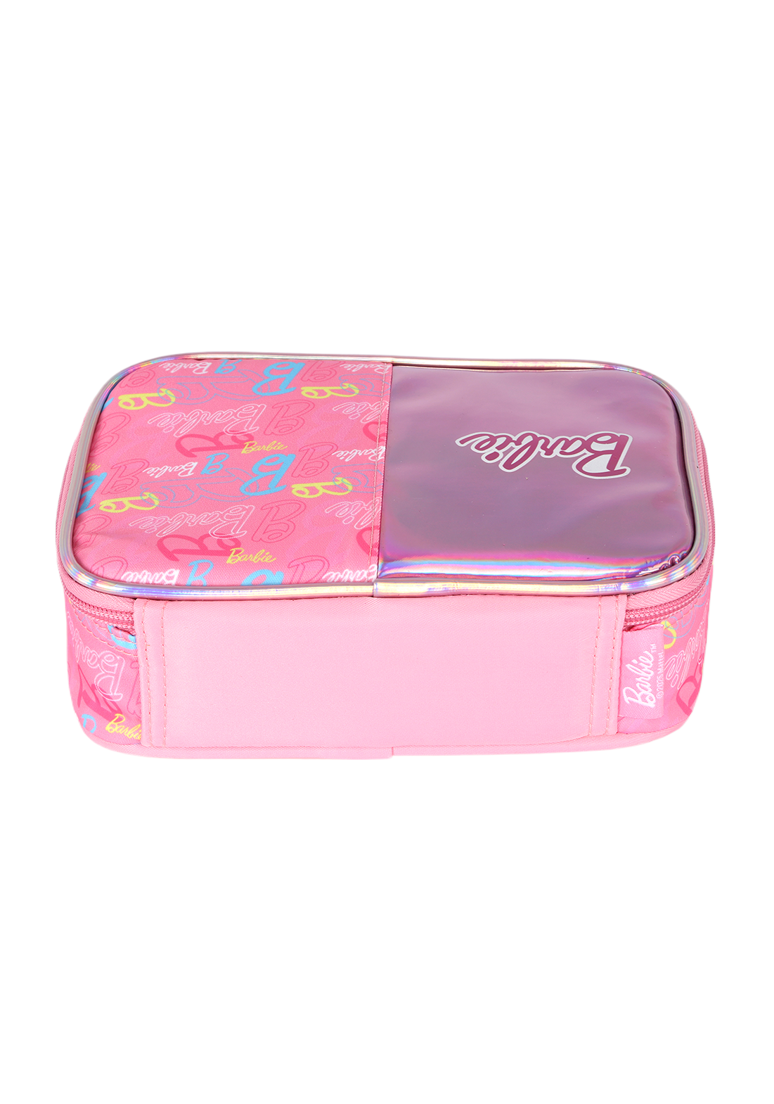 Estojo Box Organizador Barbie PINK Holográfico Luxcel