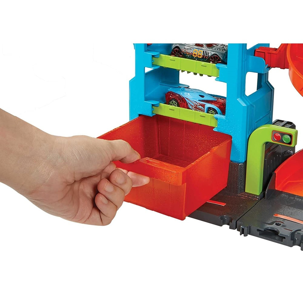 Hot Wheels City Mega Tower Lava Rápido - Mattel