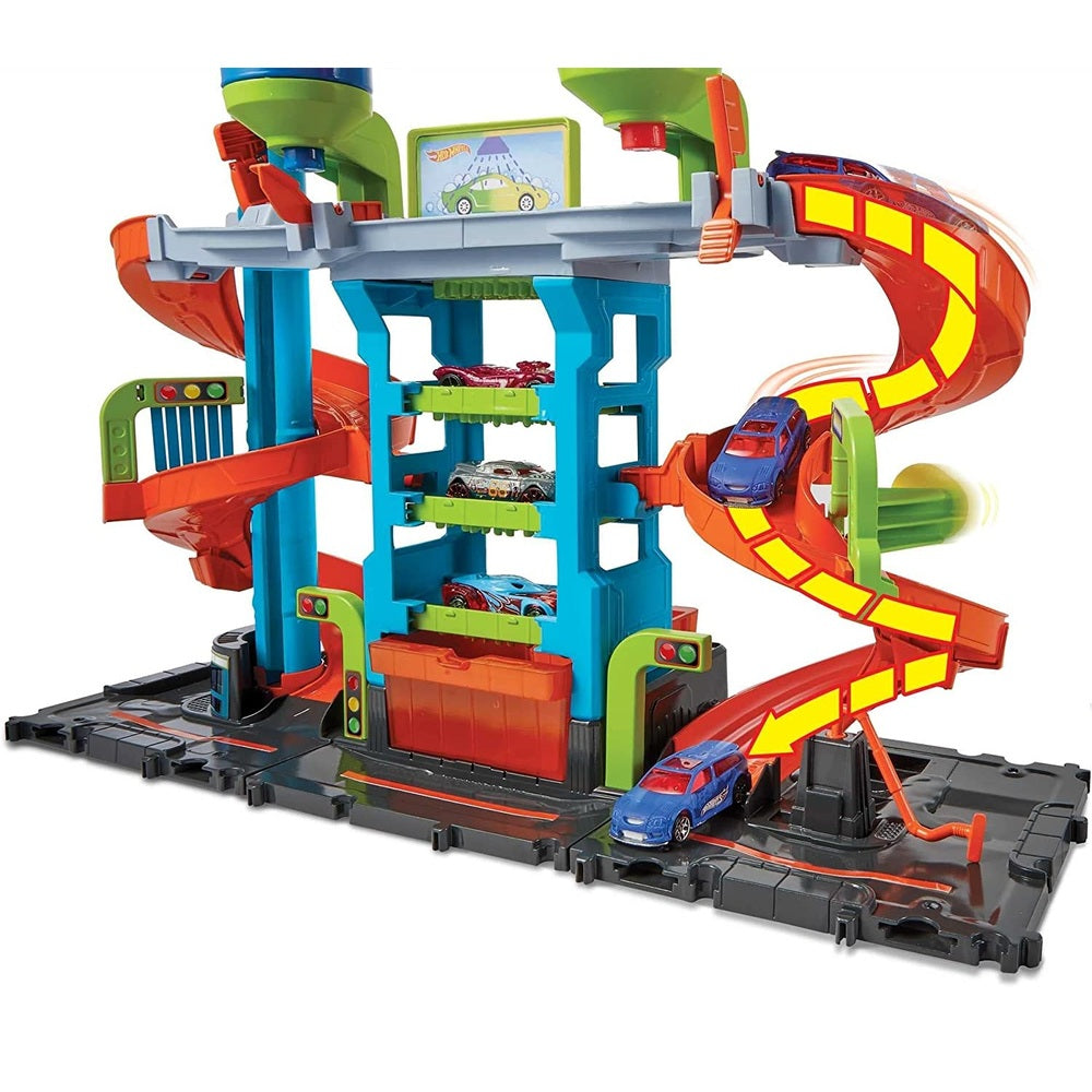 Hot Wheels City Mega Tower Lava Rápido - Mattel