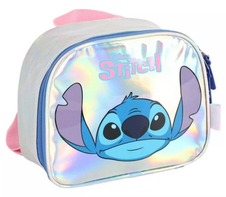 Lancheira Térmica Disney Stitch Infantil Holográfica Luxcel