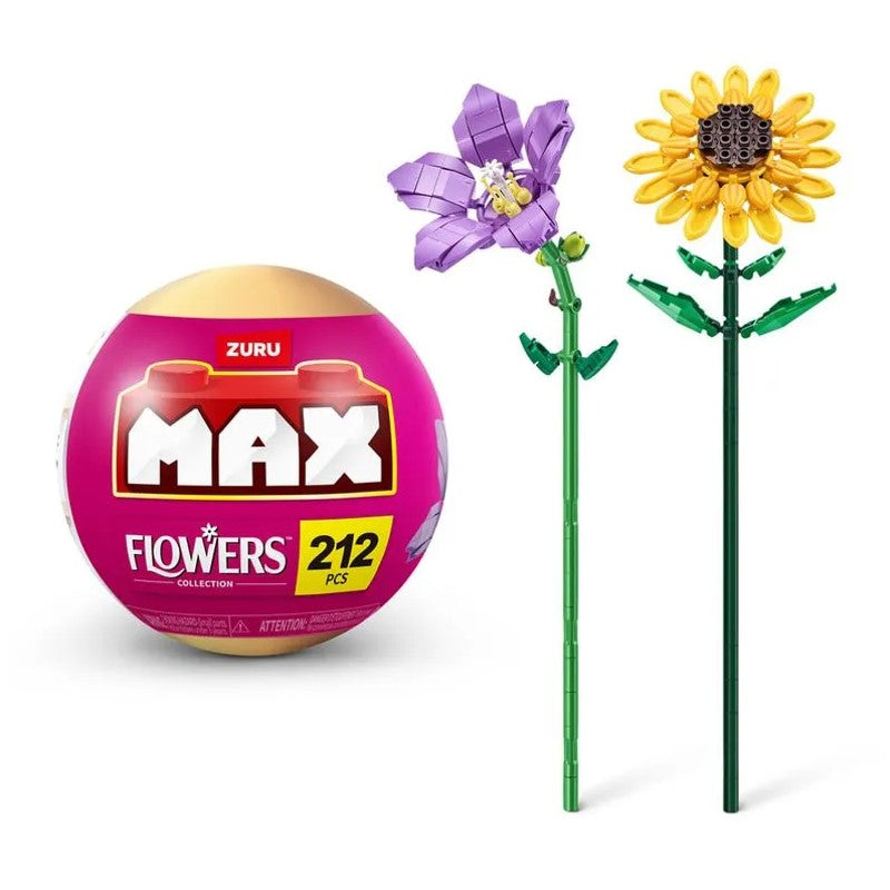 Blocos de Montar Max Premium Flowers