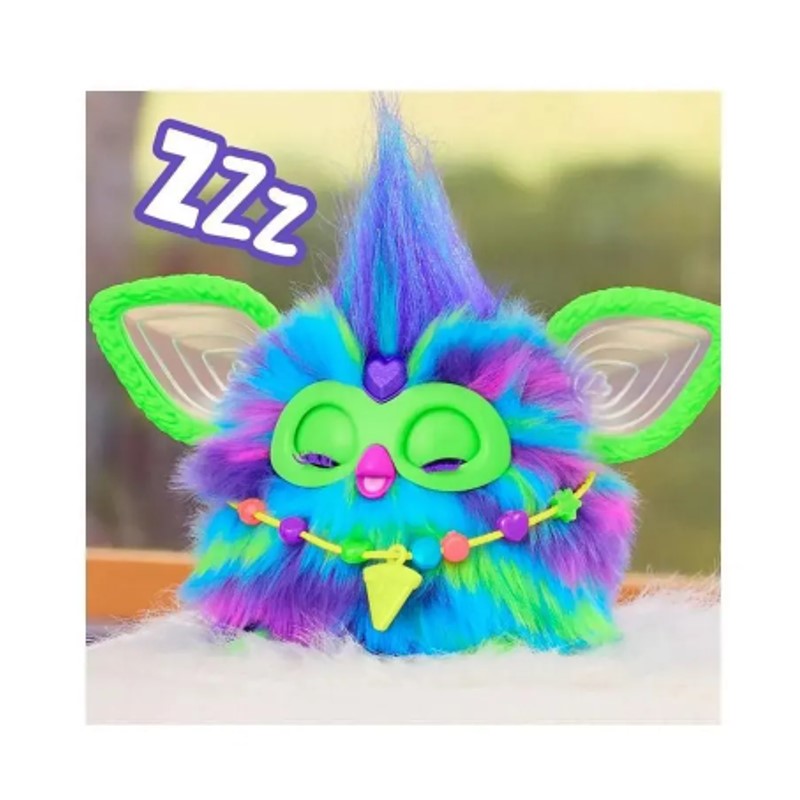 Furby Galaxy Pelúcia Interativa Brilha No Escuro - Hasbro