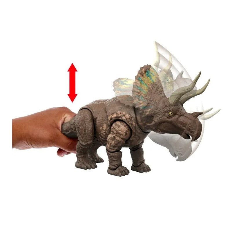 Dinossauro Articulado Gigantic Thrashers 34cm - Mattel