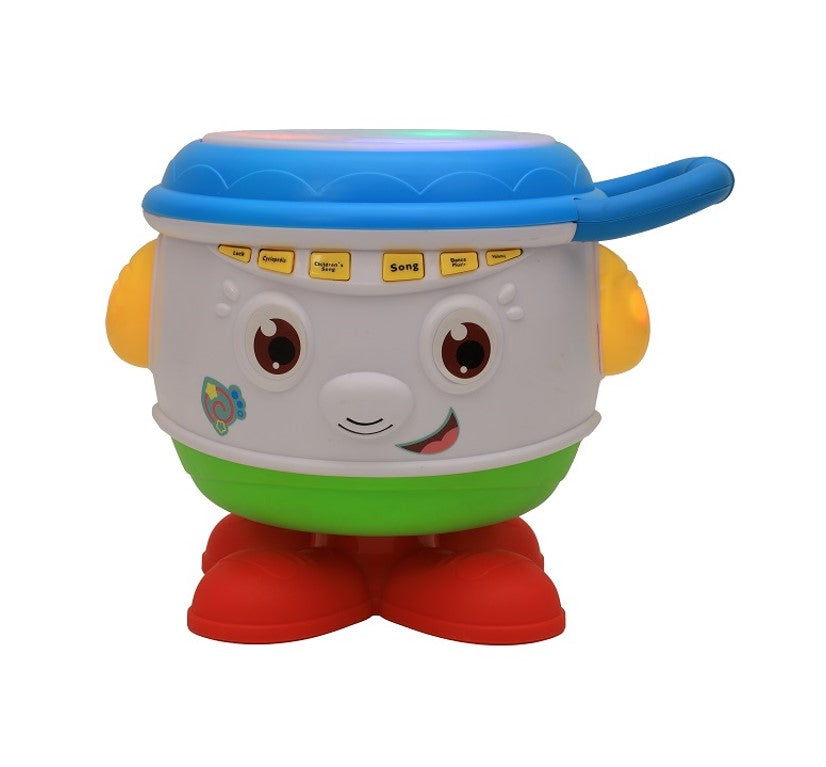 Tambor Mágico Infantil com Atividades Luz e Som - Zippy Toys