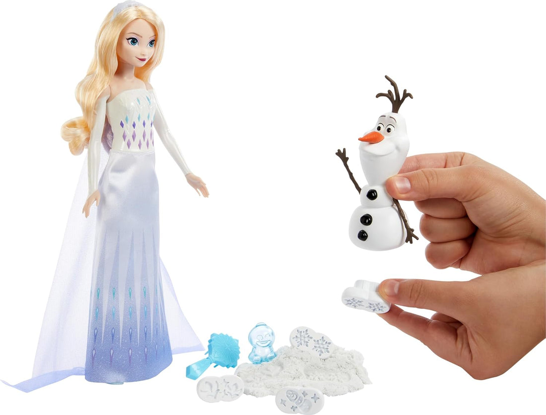 Disney Frozen Boneca Aventuras Elsa E Olaf - Mattel Hyh10