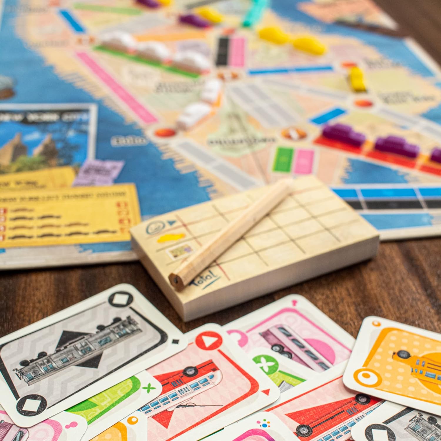 Jogo de Tabuleiro Ticket to Ride New York - Galápagos