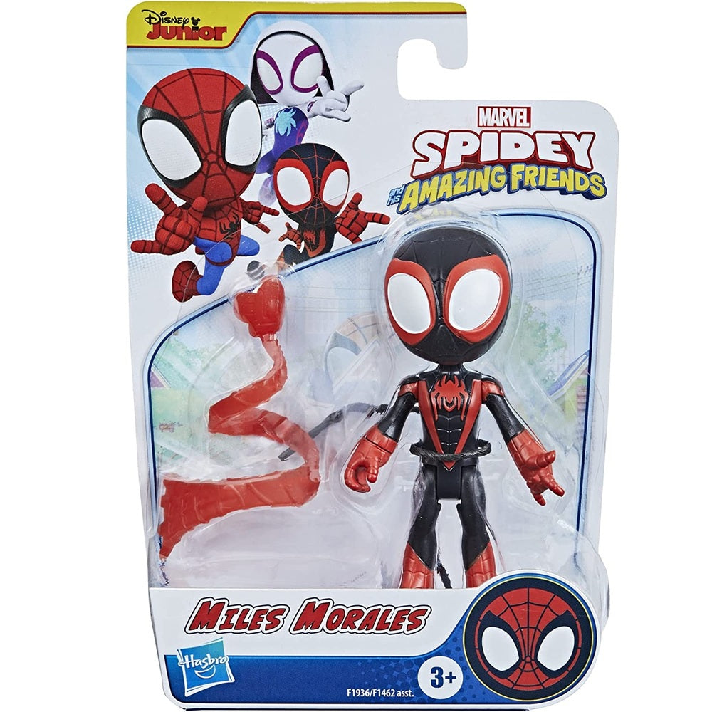 Boneco Marvel Miles Morales Spidey Amazing Friends - Hasbro