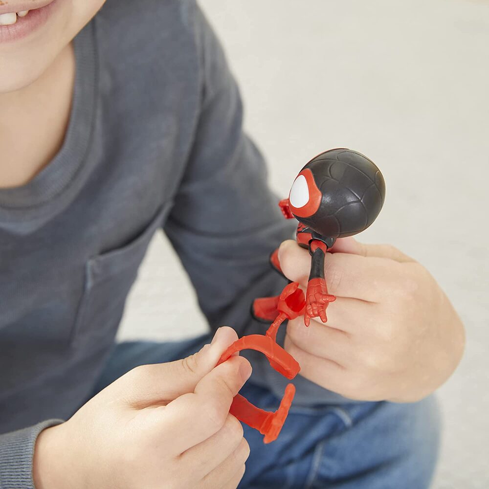 Boneco Marvel Miles Morales Spidey Amazing Friends - Hasbro