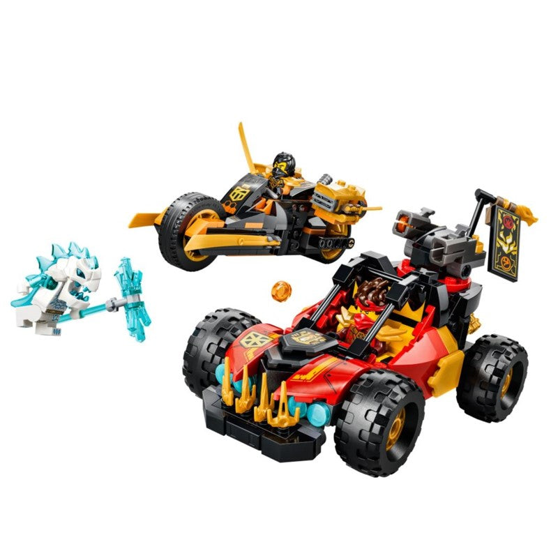 Lego Ninjago Veículos Combinadores de Kai e Cole - 71864