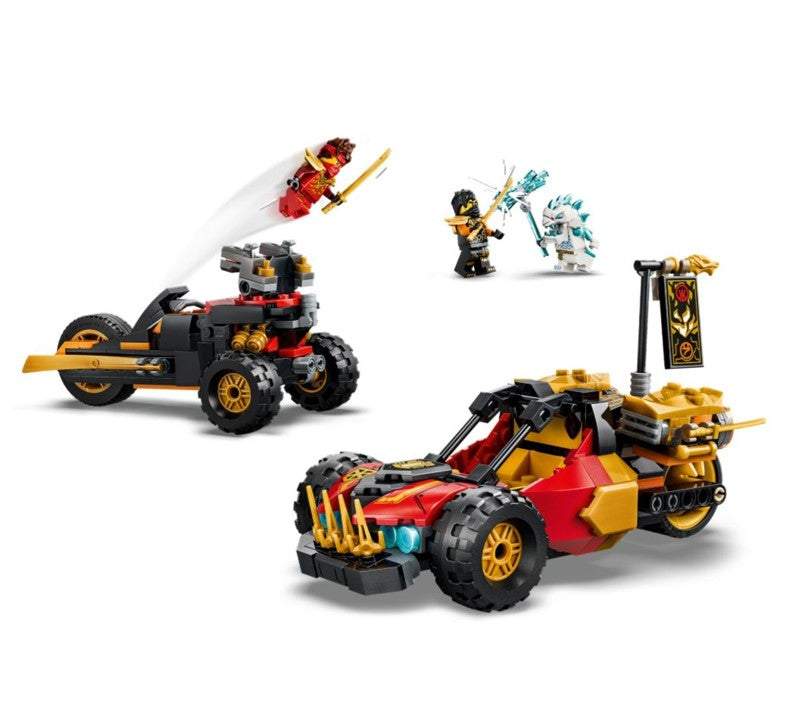 Lego Ninjago Veículos Combinadores de Kai e Cole - 71864