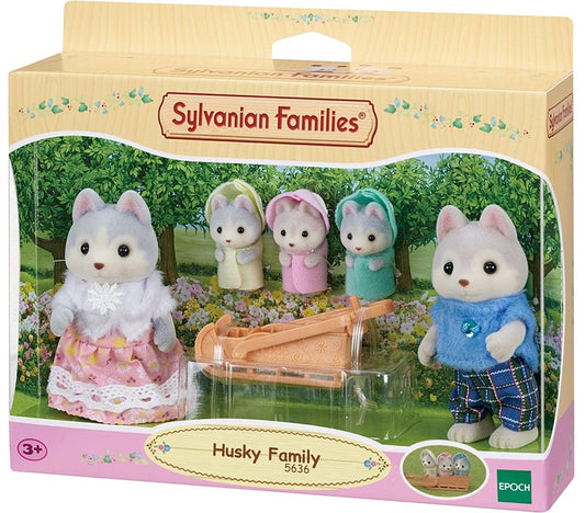 Sylvanian Families - Família dos Huskys