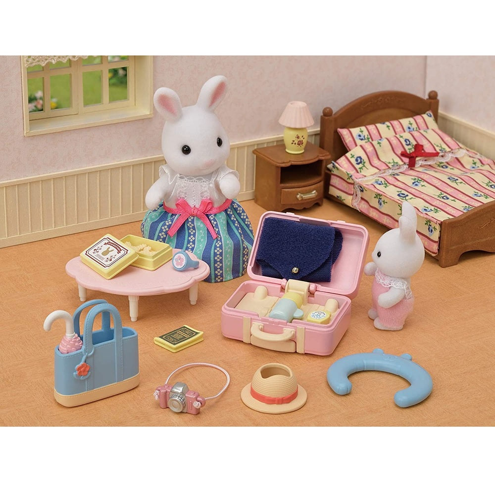 Sylvanian Families - Conjunto Viagem Final de Semana Mamãe Coelho Neve