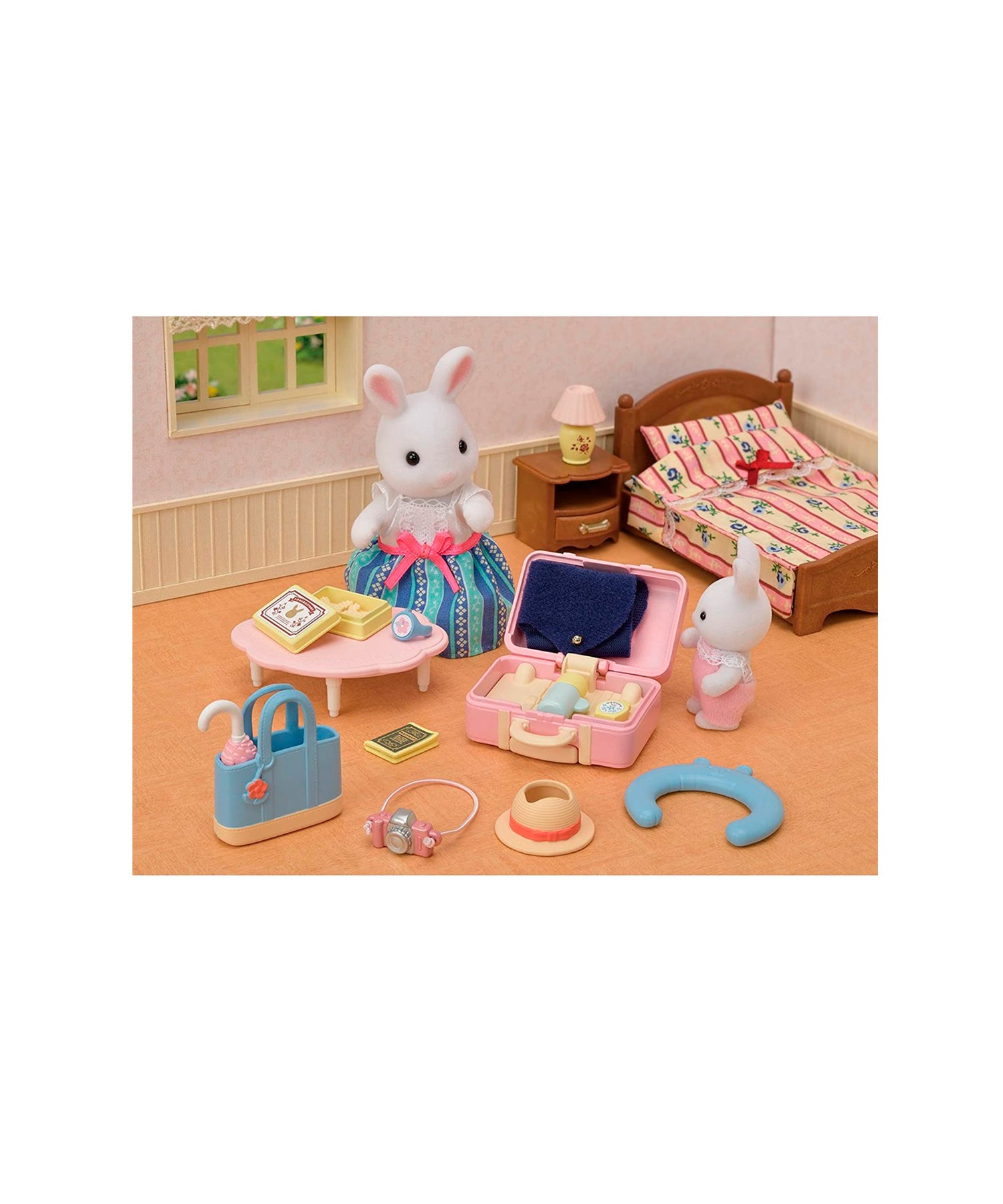 Sylvanian Families - Conjunto Viagem Final de Semana Mamãe Coelho Neve