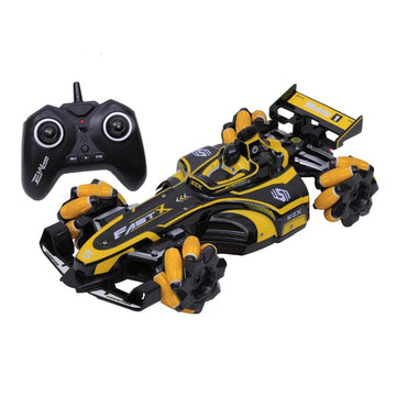 Carro de Controle Remoto Formula1 Giro 360 e Fumaça - Zippy