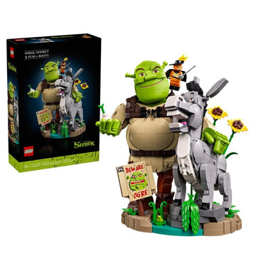 Lego Shrek, Burro e Gato de Botas - 72423