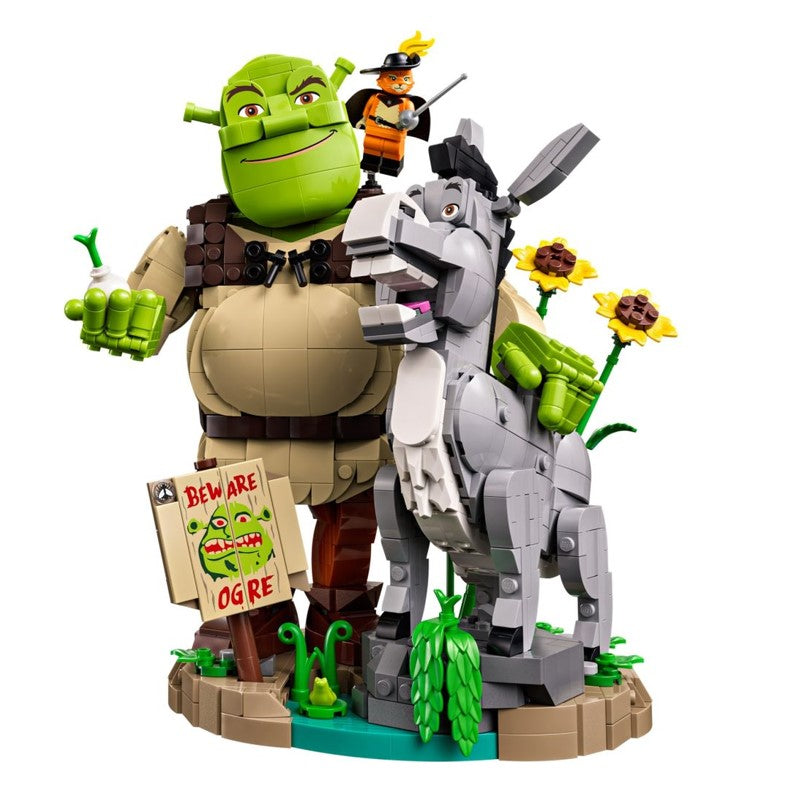 Lego Shrek, Burro e Gato de Botas - 72423