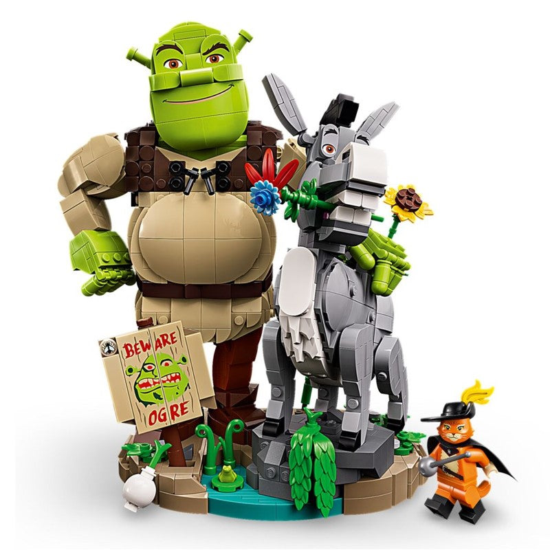 Lego Shrek, Burro e Gato de Botas - 72423