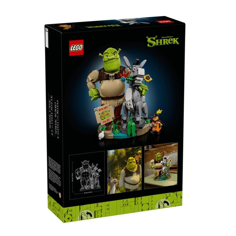 Lego Shrek, Burro e Gato de Botas - 72423