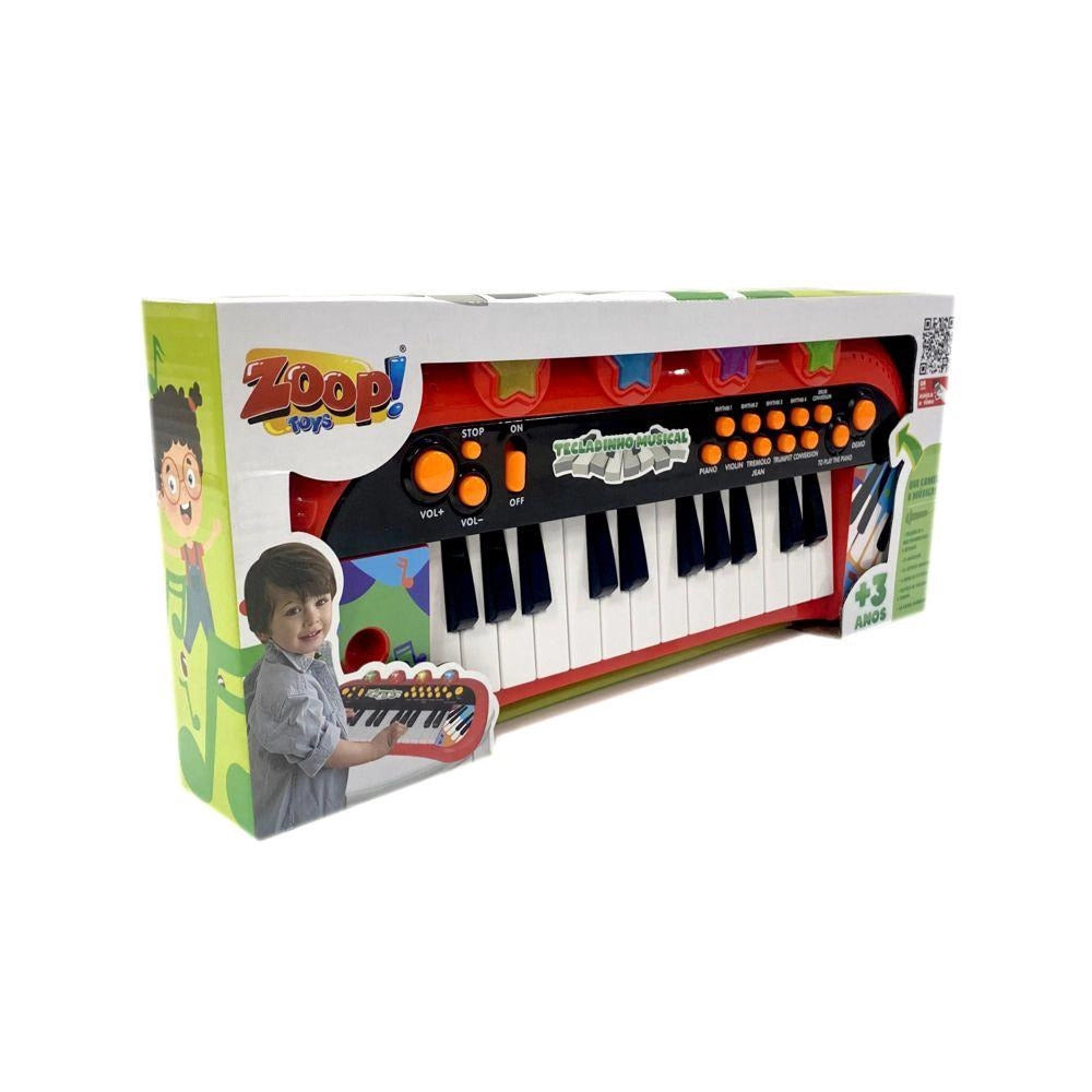 Teclado Musical Infantil Rock Star ZP00754 - Zoop Toys