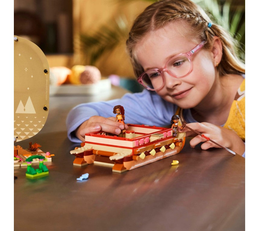 Lego Disney Canoa de aventura da Moana 43270