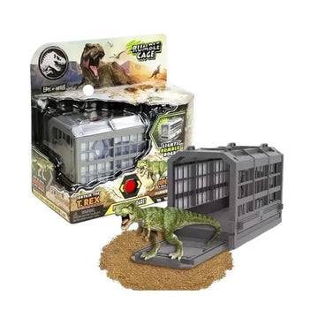 Jurassic World Jaula T Rex com Luz e Som - Fun